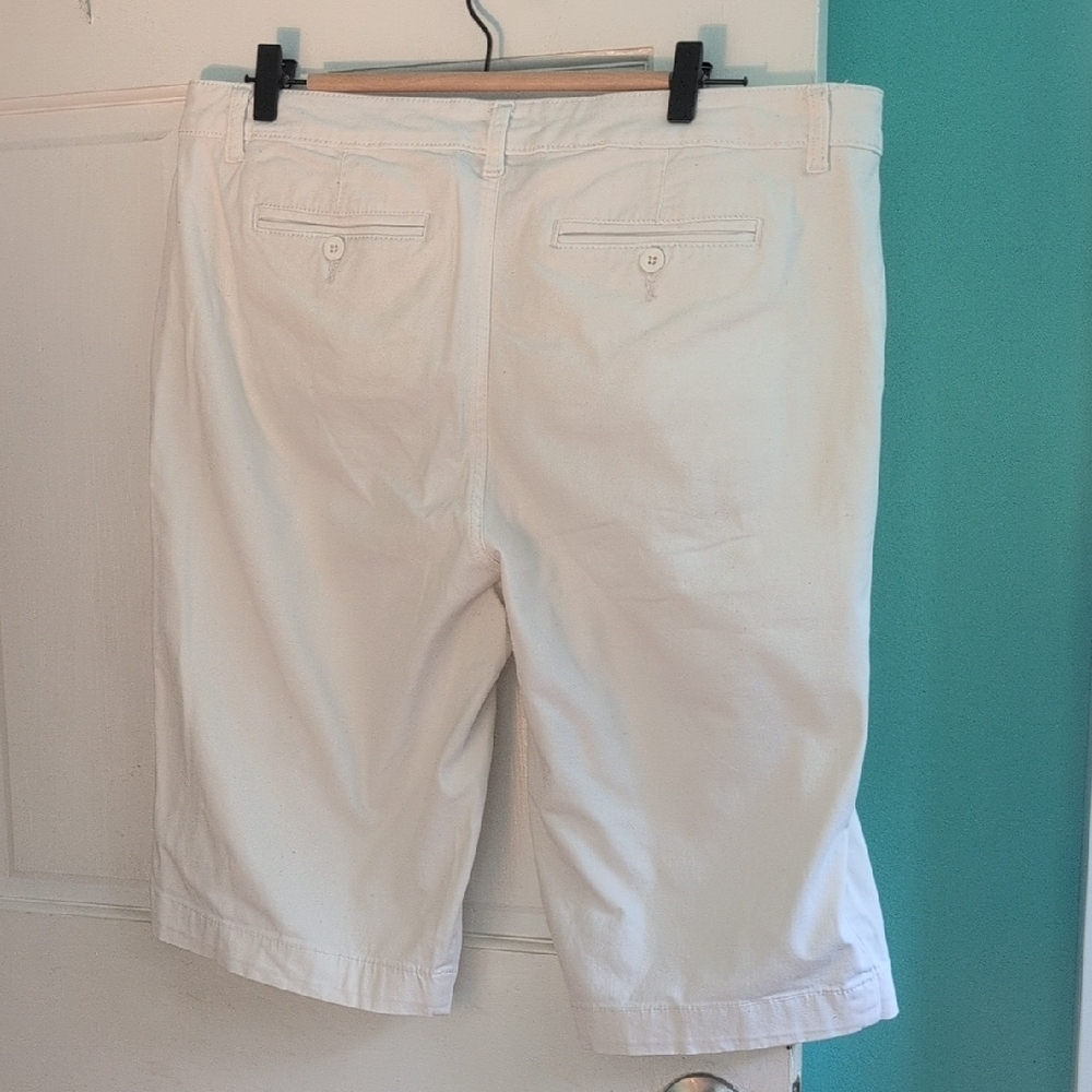 Women's White Shorts - Picture 5 of 7